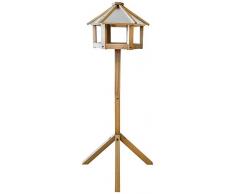 Fallen Fruits Ltd Nichoir Hexagonal en chêne Marron