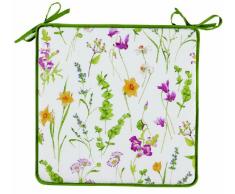 Best 90417624 2 x Coussin dassise avec Cordons de Fixation 40 x 40 x 3 cm, d.1476