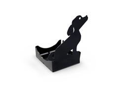 Alubox ZampirELLA Porte ou Bougie citronnelle Chien, Noir, 7 x 11 x 19 cm