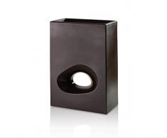 Plart Design AR1911 Vaso Modo 76 Pot de Fleur Moka