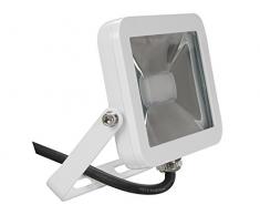 Perel Design Spot à LED 10 W, 19 x 6,5 x 14,5 cm, Blanc Chaud, leda4 01ww de W