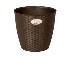 Stefanplast 2076005 Natural Pot de Fleurs Moka 29 x 26,5 cm