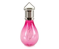 ArteRegal Lampe Solaire LED Ampoule, Couleurs, 14 cm, 28894