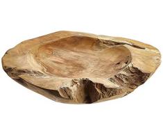 Prima Flora Bol en Bois de Teck Ø 50 cm Marron