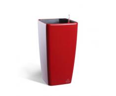 Flower lover Quadrato Pot de Fleurs de avec système dauto-arrosage 4 Couleurs 18 x 18 x 34 cm 18x18x34 Rouge