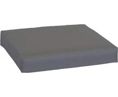 beo LKP 60x60PY202 Coussin de canapé avec Fermeture Éclair et Tissu imperméable Anthracite 60 x 60 cm