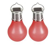 SOLARLINE 403756 Ampoule Solaire, Rouge, 5.7 x 5.7 x 10 cm