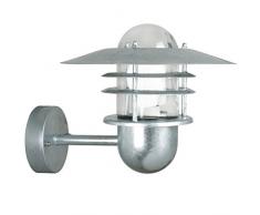 Nordlux 74481031 Agger Applique Murale dextérieur en Acier galvanisé Argenté