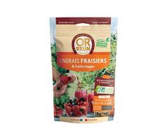 Or brun Engrais fraisiers granulés UAB, Sachet de 650g, Non Applicable