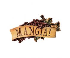 Design Toscano sculpture murale Mangia