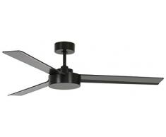 Bayside Lagoon Ventilateur de plafond en plastique Noir