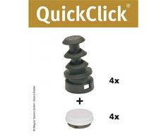 Wagner QuickClick® Chaise Patins/Poignet/Lot de 4 Tubes à Brancher dans Rond//Duo – Diamètre Intérieur 16 mm/Diamètre extérieur 20 mm – 15832200