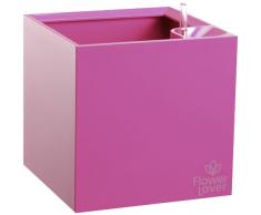 greemotion Flower Lover Cubico 616439 carré Pot de Fleurs Rose 33 x 33 x 33 cm