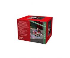 Aéronefs paysages LED Bonhomme de neige Rouge