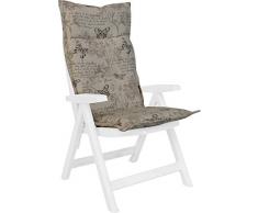 Angerer Coussin pour Chaise à Dossier Haut Beige