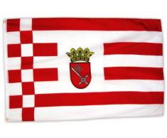 M & M MM Brême Drapeau 5 Ft X 3 ft 5 X3 Drapeau, résistant aux intempéries, Multicolore, 16191