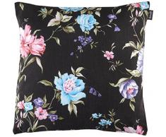 Hartman 14043529 Anthracite/Motif Fleur Coussin décoratif 45 x 45 cm