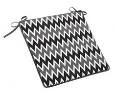 Best Multicolore Coussin dassise avec Cordons de Fixation 40 x 40 x 3 cm, 4411773