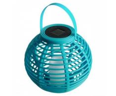 Mundus 35489 Lanterne Colorée PVC Bleu Turquoise 20 cm