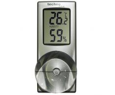 Technoline WS 7025 Thermomètre pour la Fenêtre avec Ventouse Argent