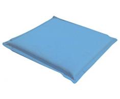 Galileo 2409332 Coussin pour Chaise Pliable, 40 x 40 x 3 cm, Ivoire Bleu 40x40x3 cm Bleu