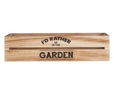 Premier Housewares Pot de Fleurs et dherbes Caisse, Naturel