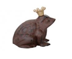 esschert TT04 Sculpture décorative en Forme de Crapaud Prince Charmant 20,5 x 17,5 x 19,7 cm