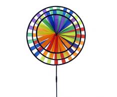 Rhombus Roue Triple Girouette, Multicolore, 49 x 20 x 70 cm