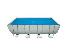 Intex Bâche solaire pour piscine rectangulaire 732 x 366 cm bleu