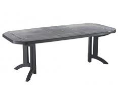 GROSFILLEX Vega Table, Anthracite, 220 x 100 x 72 cm