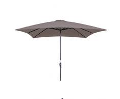 Garden Impressions Lotus Parasol, Noir Charbon/Taupe