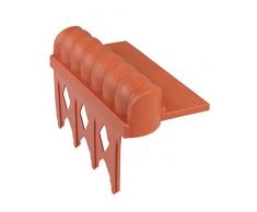 Beckmann GEG Bordure de Jardin Droite Couleur Terracotta 225 cm