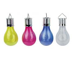 IMAGIN 1814 Ampoule Solaire 4 LED, Noir, 1 x 2 x 3 cm