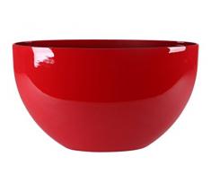 Art en Vogue Pot de Fleurs, Bac à Plante Roto, Finition Brillante, Rouge, 86x40cm