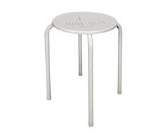VELLEMAN - FP135W Tabouret Robuste et Stable en Acier revêtu par pulvérisation - Blanc 177504