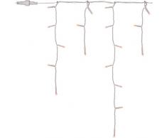 WeRChristmas WRC-8682 Guirlande Lumineuse 100 LED en Forme de Stalactite Blanc Chaud