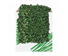Verdemax 5600 50 x 50 cm Verdecor haie avec Feuilles comme géranium