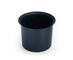 Mondum Seau à Glace Rond méditerranéen, Noir