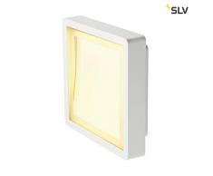 SLV 230881 INDIGLA Downunder Applique Murale Blanc 36 SMD LED 6W 3000K IP54 Aluminium Blanc