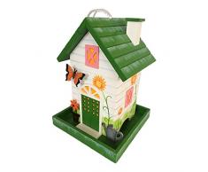 Garden Bazaar Mangeoire pour Oiseaux Multicolore 24 x 18 x 18 cm