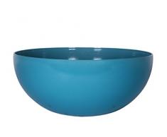 Art en Vogue Pot de Fleurs, Coupe de Fleurs Roto, Finition Brillante, Bleu, 50x22cm