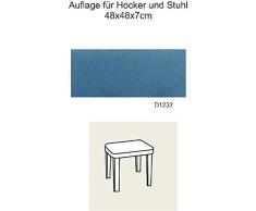 Best 04141232 Coussin pour Chaise à Dossier Haut STS 48 x 48 x 7 cm, d.1232