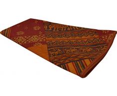 Angerer Nappe de Table rectangulaire Design Lierre Été Indien 130 x 160 cm Terracotta