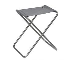 Lafuma Tabouret pliant de camping, PH, Texplast, Couleur: Silex, LFM2836-8544