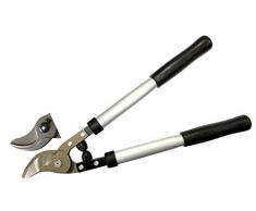 Riegolux 302268 Poêle 2 Mains 50 Professionnelle, légère, Manche Noir