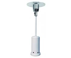 outTrade GH12WHITE Chauffage de terrasse à gaz Blanc
