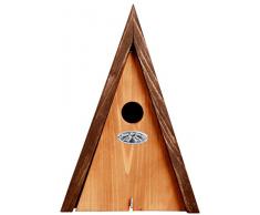 Esschert Design NK46 27 x 19 x 18 cm bois Nichoir Wigwam Marron