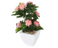 Closer To Nature FT029PB - Chrysanthème artificiel rose de 66 cm