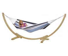 Amazonas AZ-6010120 Hamac avec Ossature Bois Salsa Marine