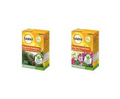 SOLABIOL SOPALMY15 Engrais palmiers et plantes méditerranéennes 1,5 Kg, Utilisable en Agriculture Biologique & SOLAURY15 Engrais Lauriers et Bougainvilliers 100% Organique|Action Longue Durée, 1,5 Kg